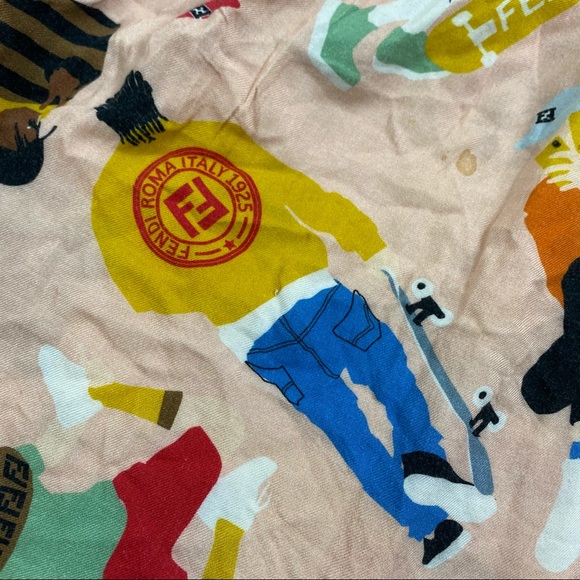 Fendi authentic oversized ruffled dress size S - Picture 10 of 16